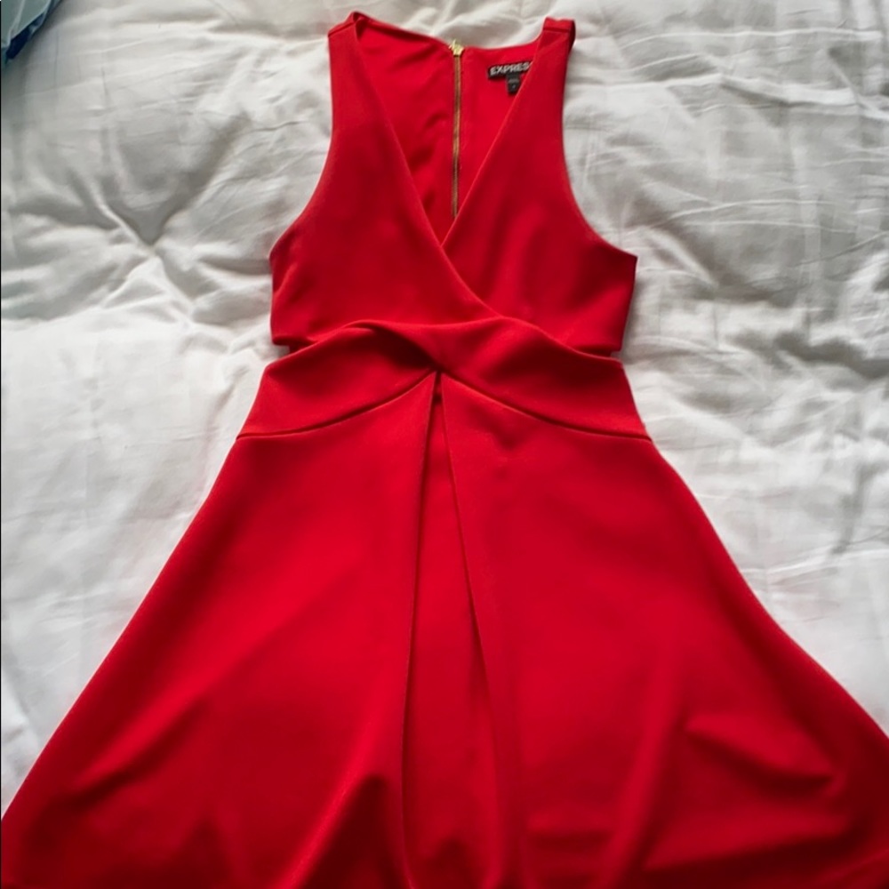 Red dress